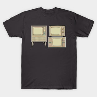 Yellow Classic Television T-Shirt